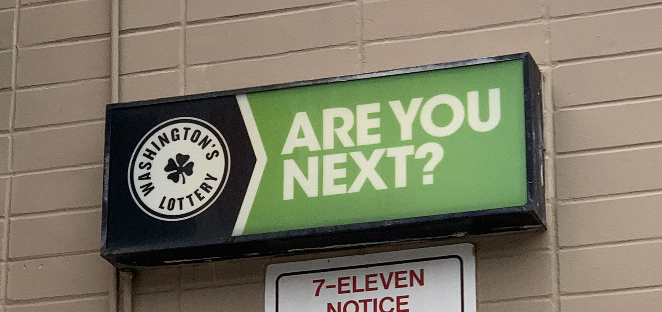 sign: are you next?